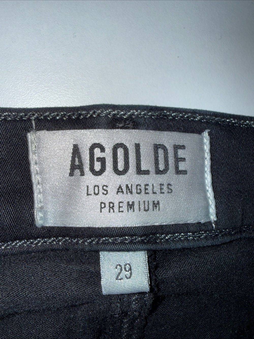 Agolde Black High-Rise Skinny Jeans size 29